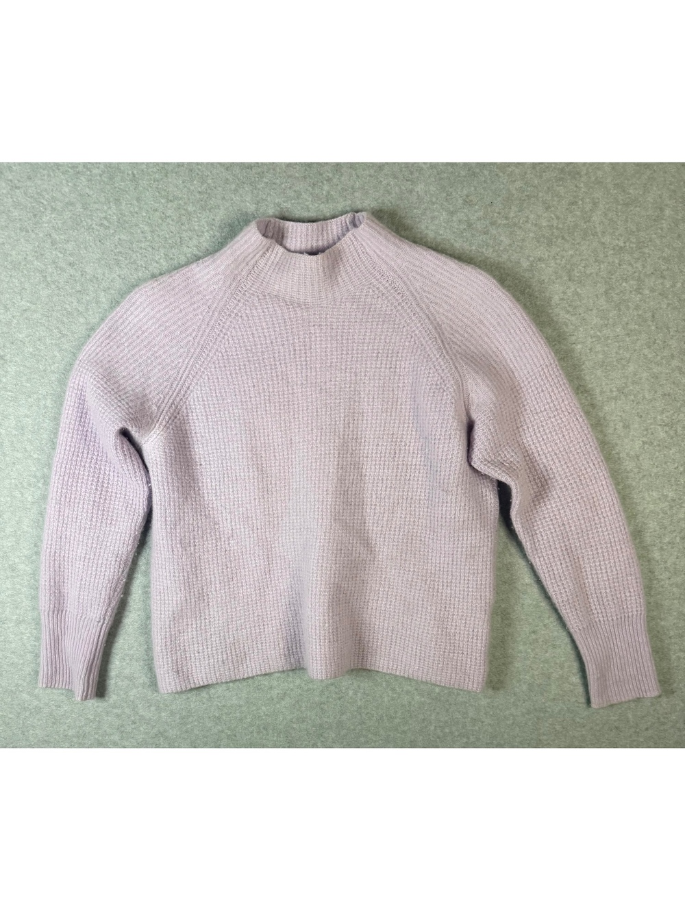 Vineyard Vines Cashmere Mockneck Waffle Stitch Sweater Size XS